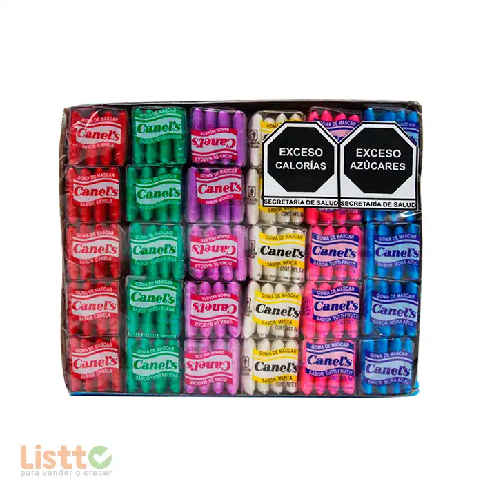 Chicle Canels Surtido 60 pz.