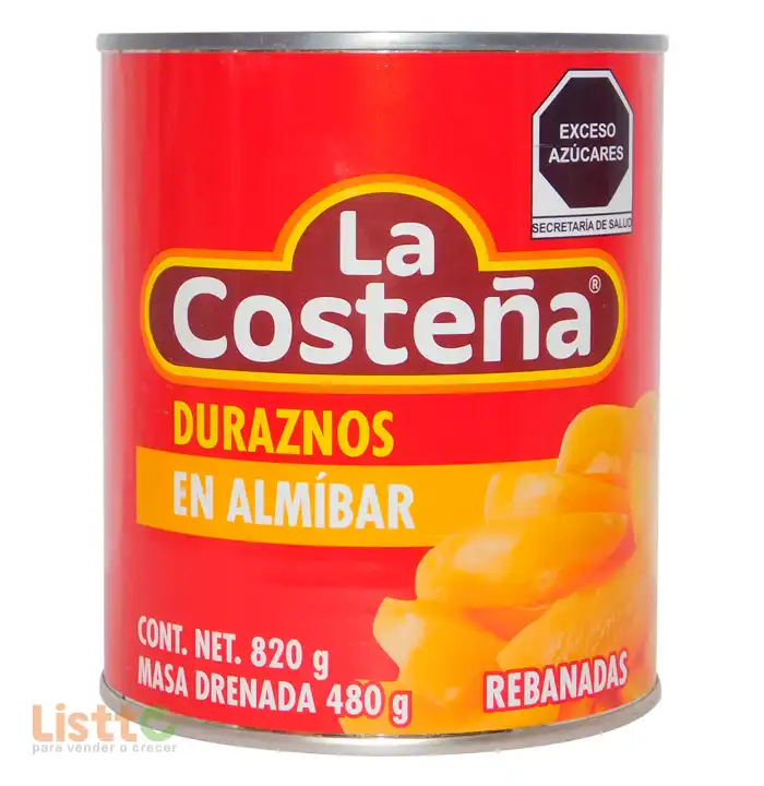 Durazno La Costeña Rebanado 800 gr.