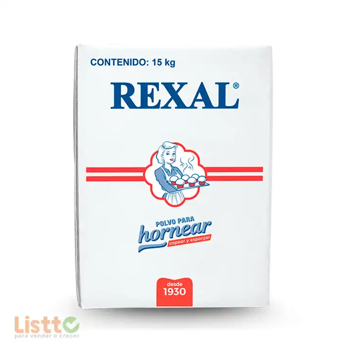 Levadura Rexal Caja 15 kg.