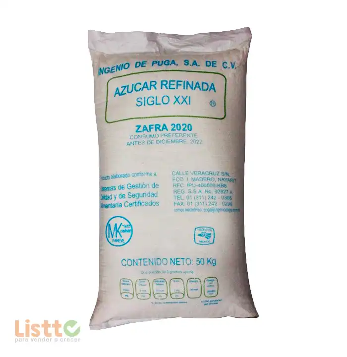 Azúcar Refinada 1 kg.