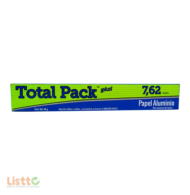 Papel Aluminio Total Pack 46 gr.