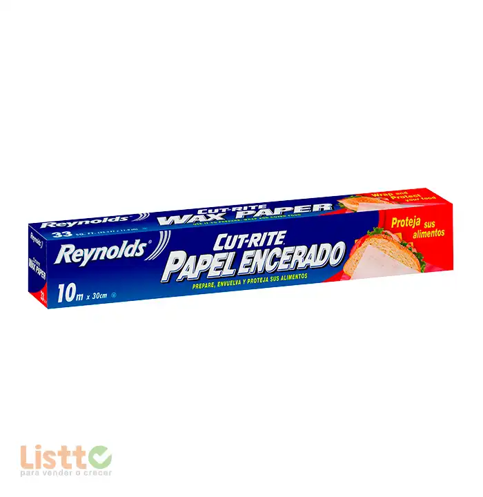Papel Encerado Reynold s 10 m.