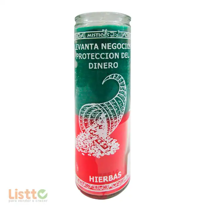 Veladora Mística Levanta Negocio Comercial 105c pz.