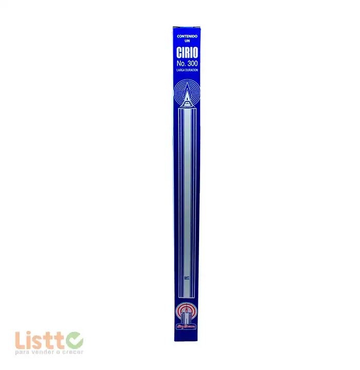 Vela Luz Eterna Cirio Número 300 pz.