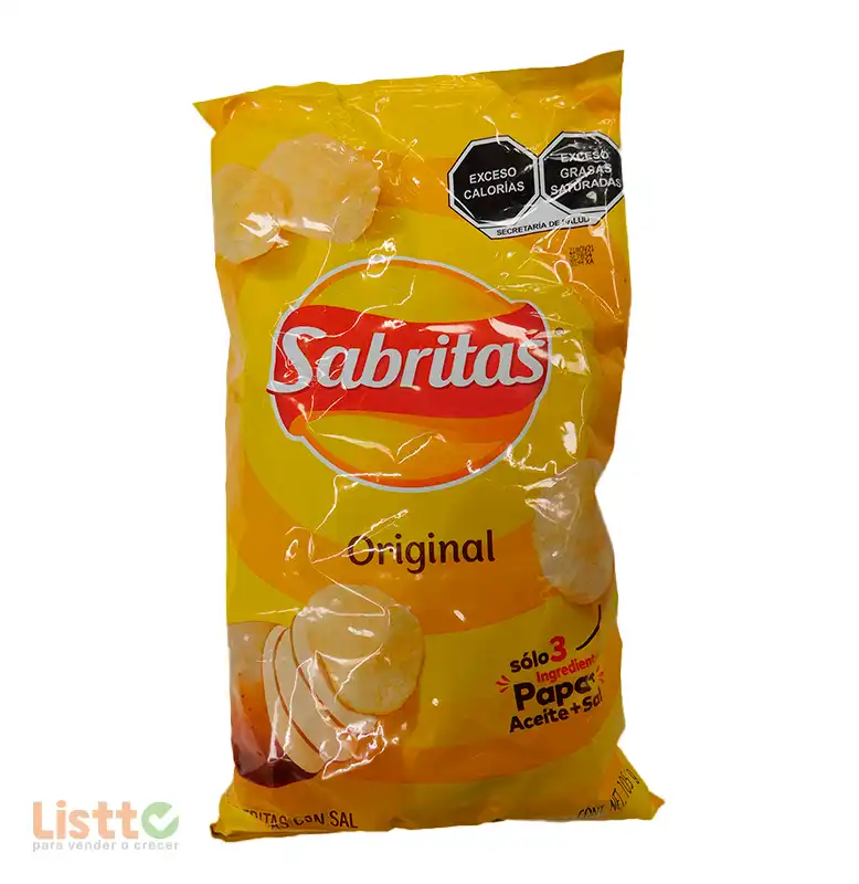 Sabritas Papas Sal 100 gr.