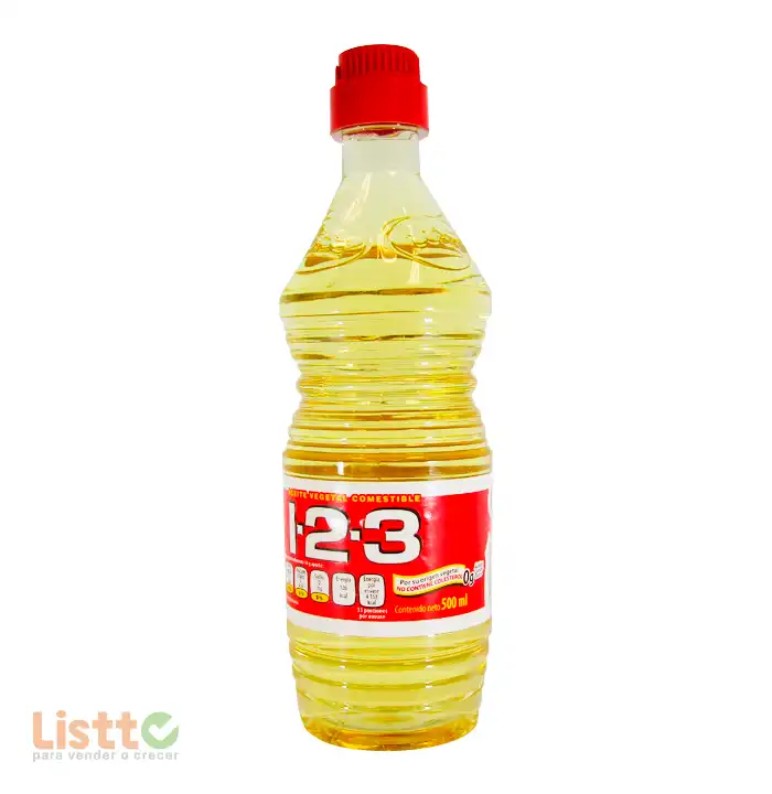 Aceite 1 2 3 500 ml.