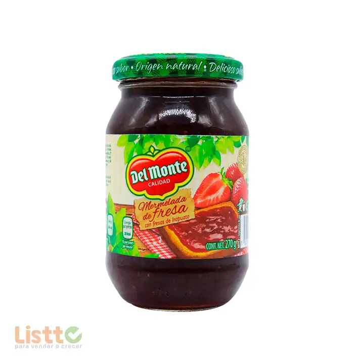 Mermelada Fresa Del Monte 270 gr.