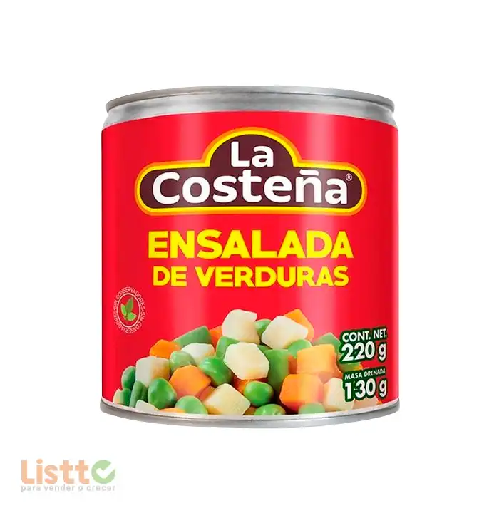 Ensalada de Verduras La Costeña 220 gr.