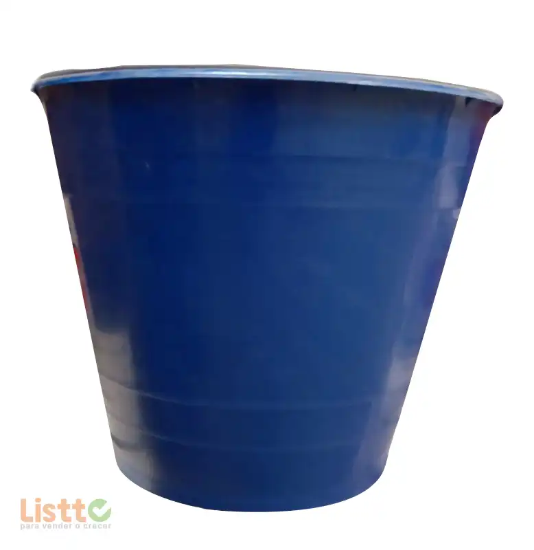 Cubeta Plástico Número 10 DS-4 pz.