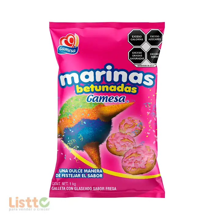 Galletas Gamesa Marinas Betunadas 1 kg.