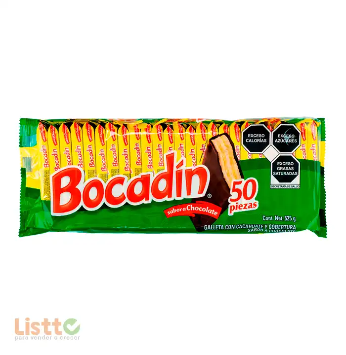 Chocolate Bocadín 50 pz.