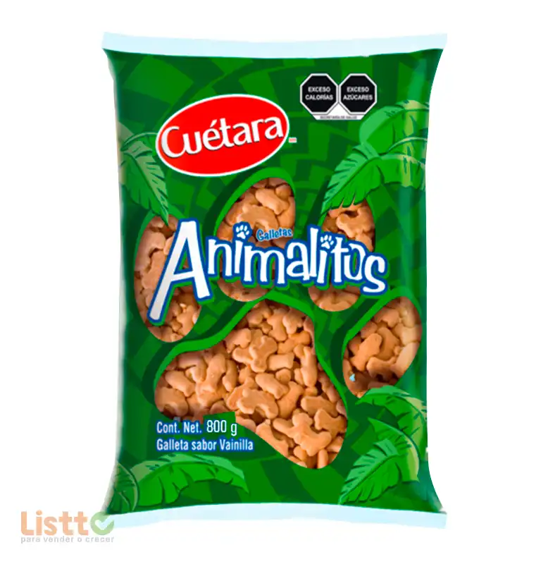 Galletas Cuétara Animalitos 800 gr.
