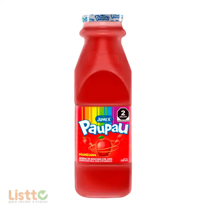 Bebida Pau Pau Manzana 250 ml.