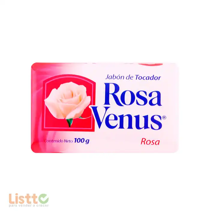 Jabón de Tocador Rosa Venus Rosa 100 gr.