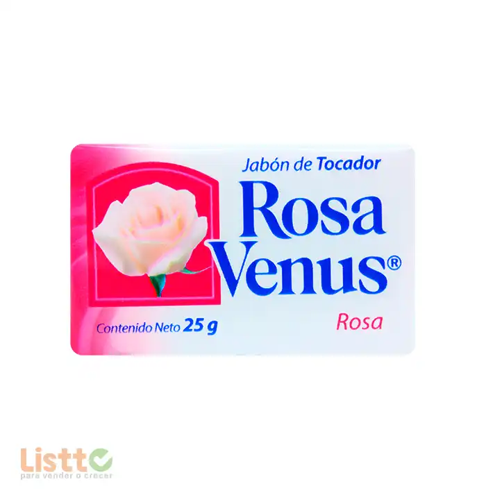 Jabón de Tocador Rosa Venus Rosa 25 gr.