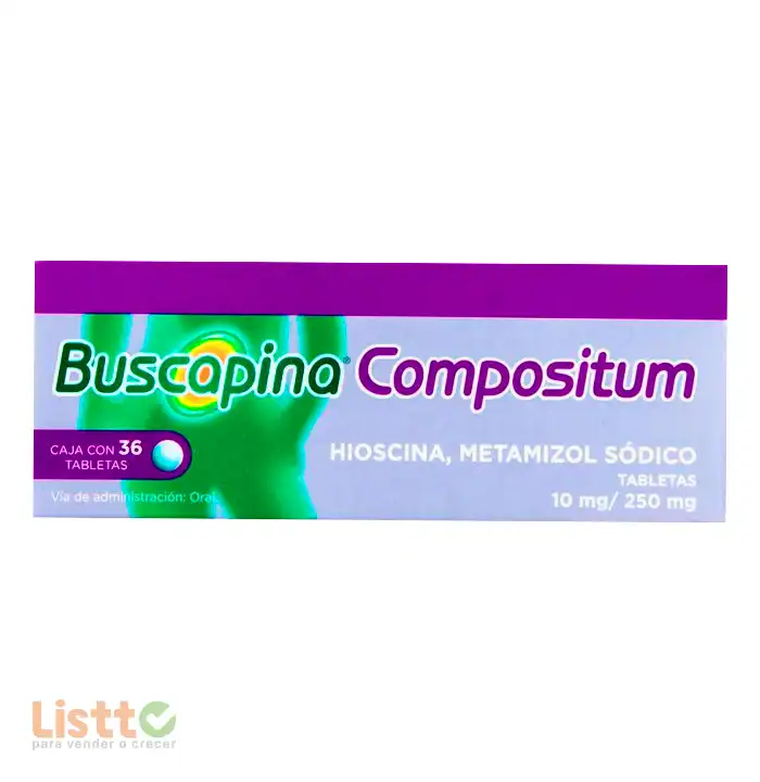 Buscapina Compuesta Grageas 36 pz.