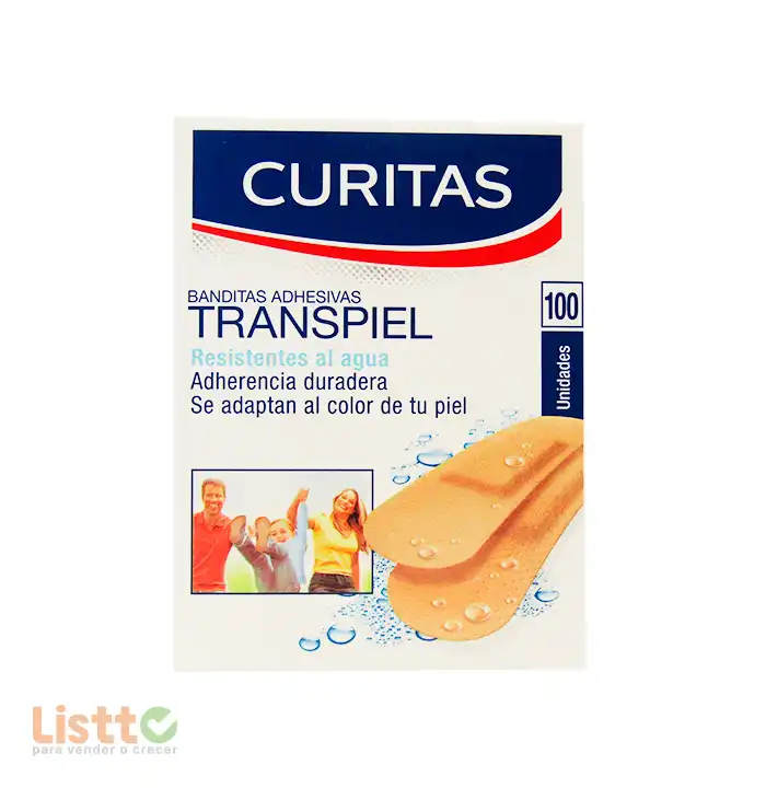 Curitas Transpiel 100 pz.