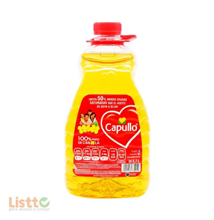 Aceite Capullo 3.7 lt.