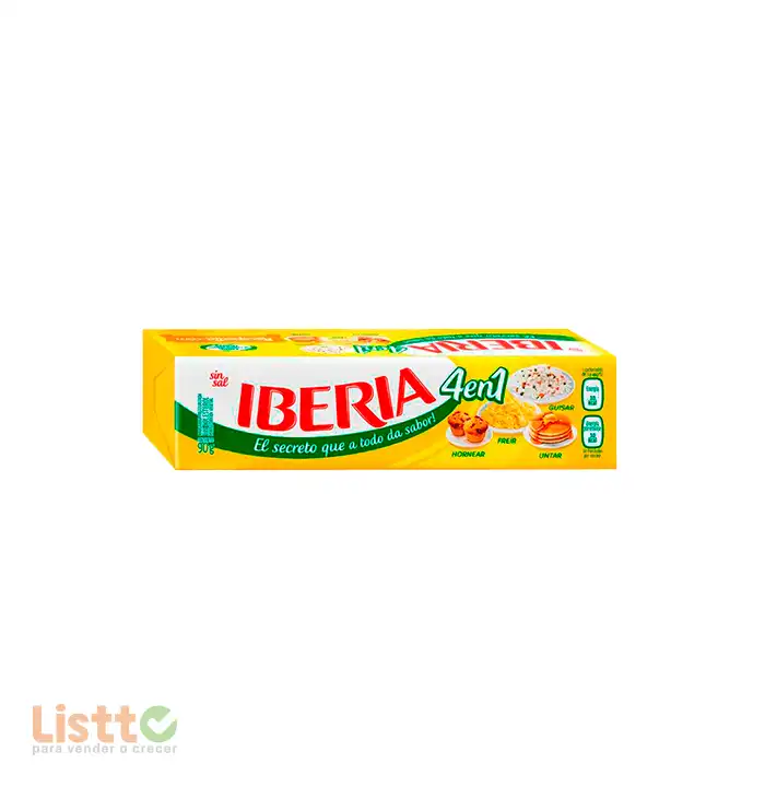 Margarina Iberia sin Sal 90 gr.