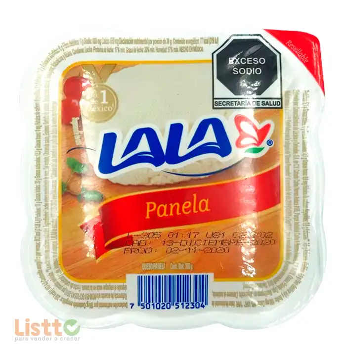 Queso Panela Lala 200 gr.