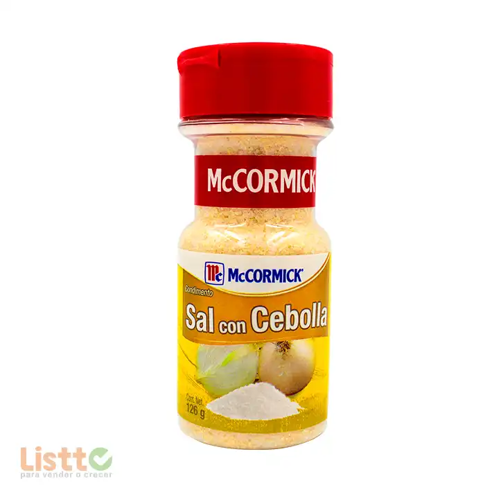 Especia Sal con Cebolla Mc Cormick 126 Gr.