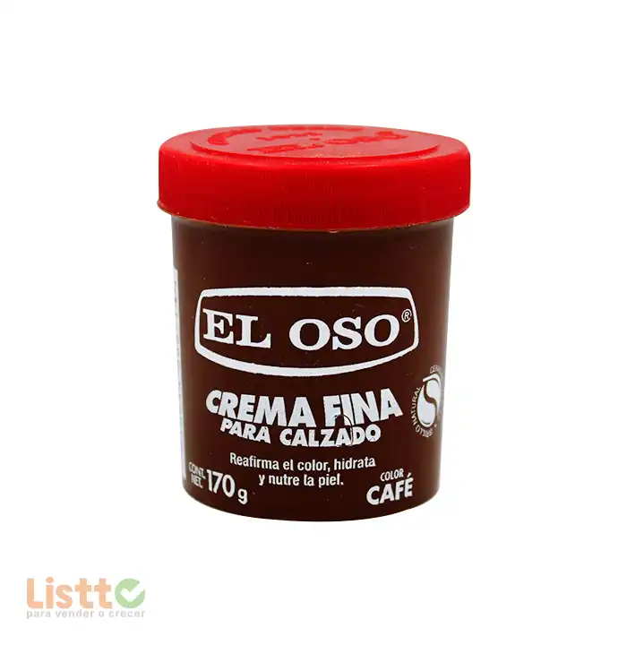 Crema El Oso Café 170 gr.