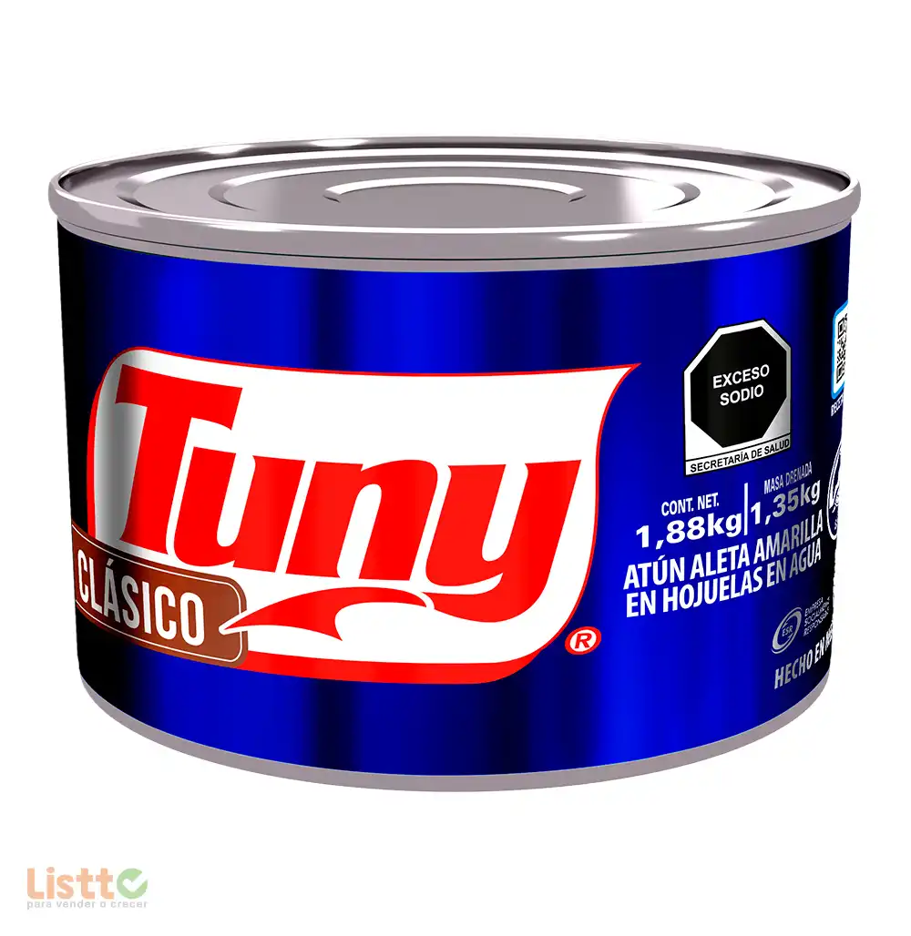 Atún en Agua Tuny 1.880 kg.