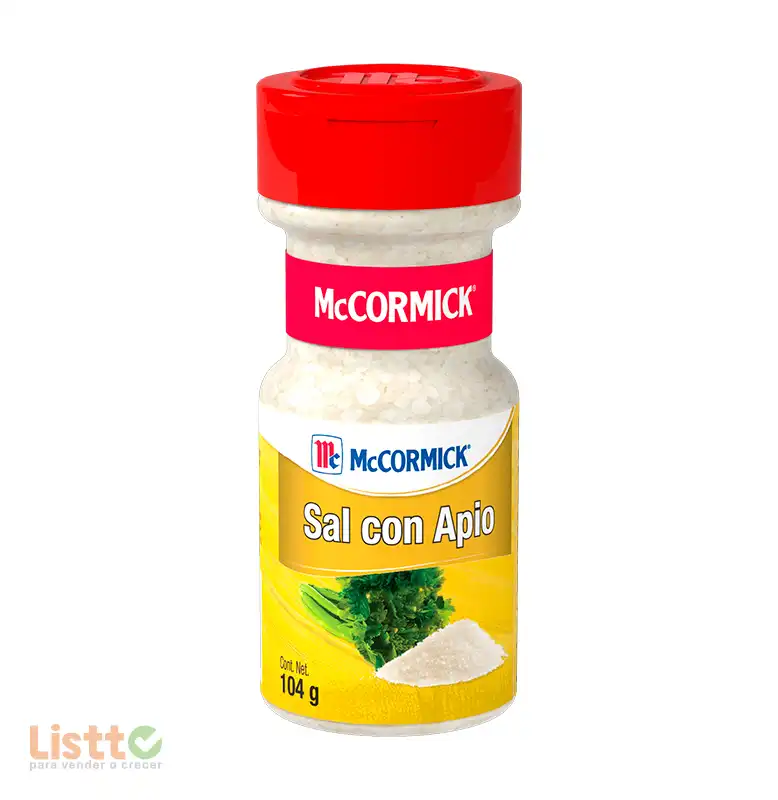 Especia Sal con Apio Mc Cormick 104 gr.