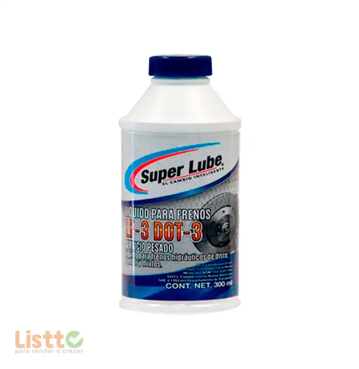 Líquido para Frenos Súper Lube 300 ml.