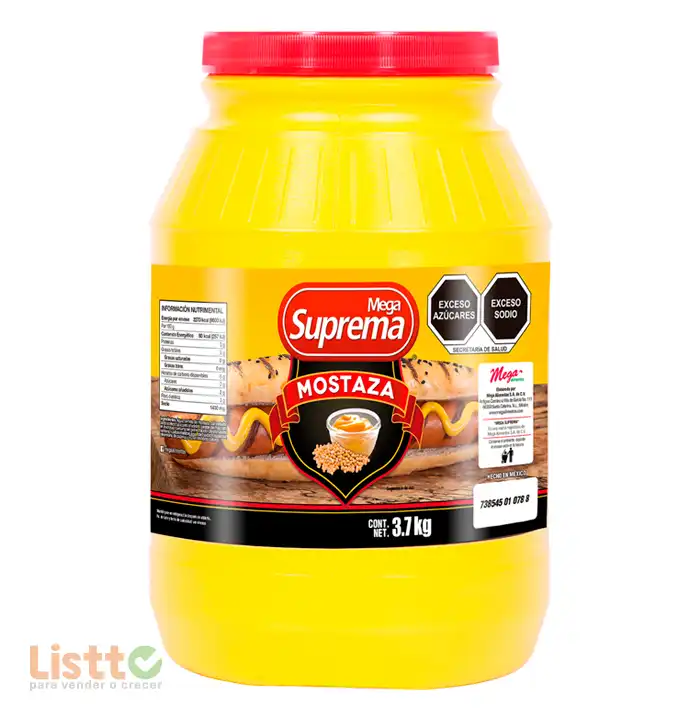 Mostaza Mega 3.7 kg.