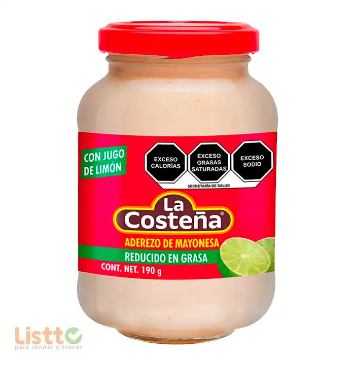 Mayonesa La Costeña con Limón 190 gr.