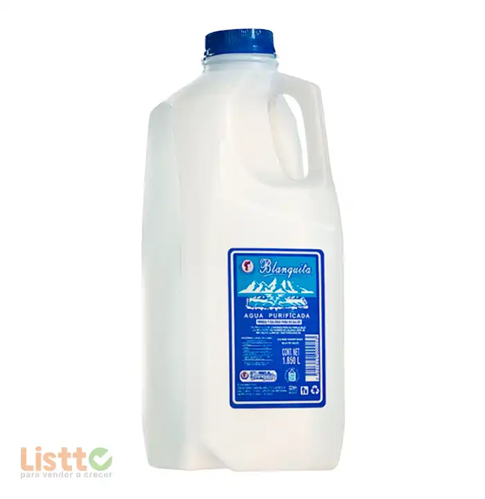 Agua Natural Blanquita 1.89 lt.