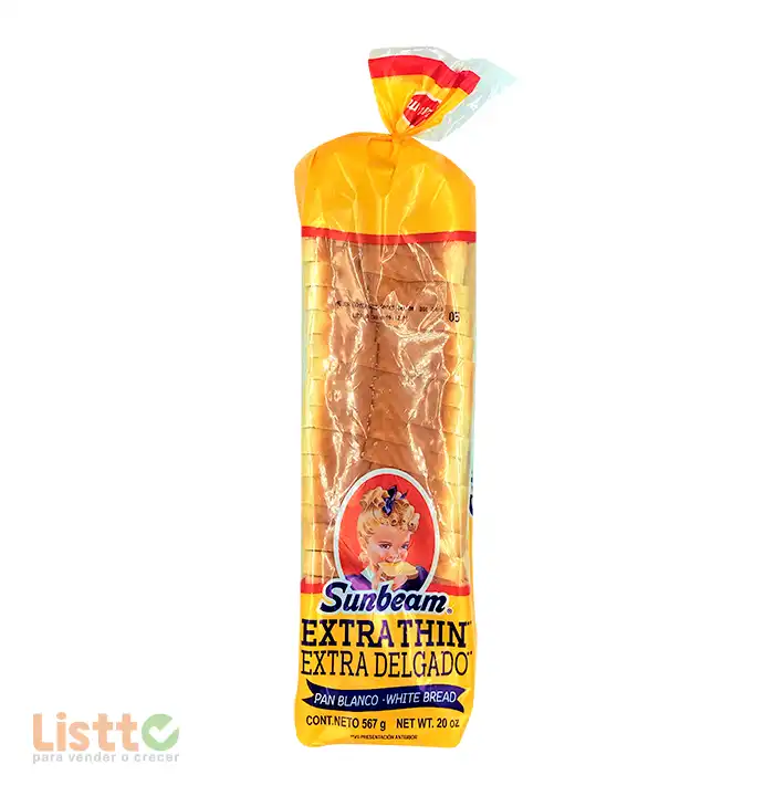 Pan Blanco Sunbeam 550 gr.