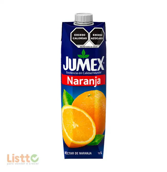 Jugo Jumex Naranja Tetra Brick 1 lt.