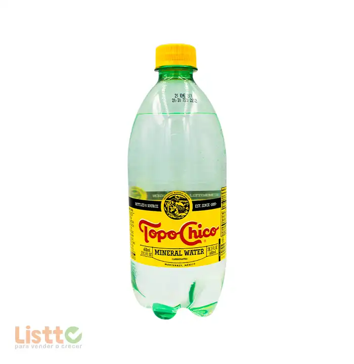 Agua Mineral Topo Chico 591 ml.