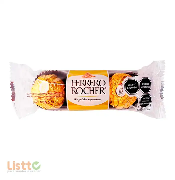 chocolate Ferrero Rocher 3 Pz