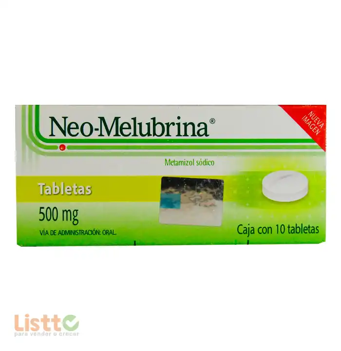 Neomelubrina Tabletas 10 Pz.