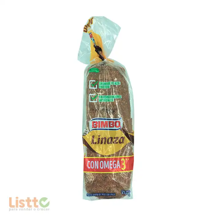 Pan Bimbo Multigrano Linaza 540 gr.