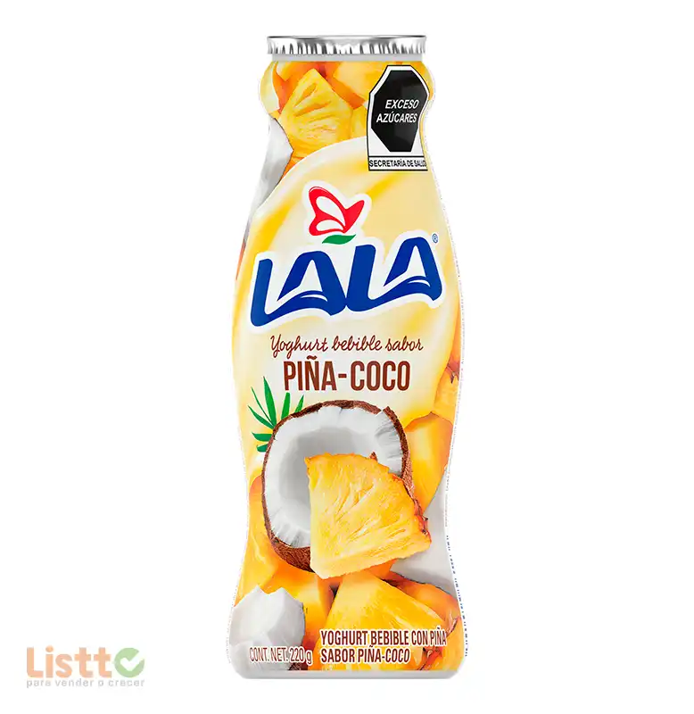 Yoghurt Lala Piña Coco para Beber 220 ml.