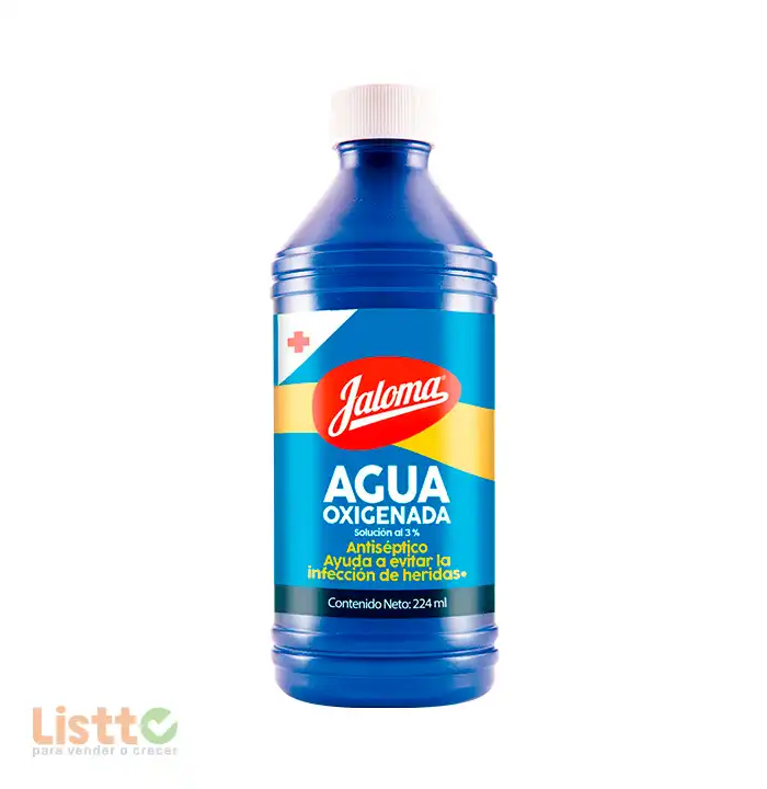 Agua Oxigenada Jaloma 224 ml.