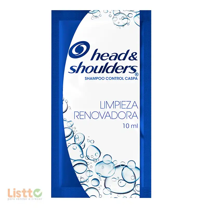 Shampoo Head & Shoulders Limpieza Renovadora 24/10 pz.
