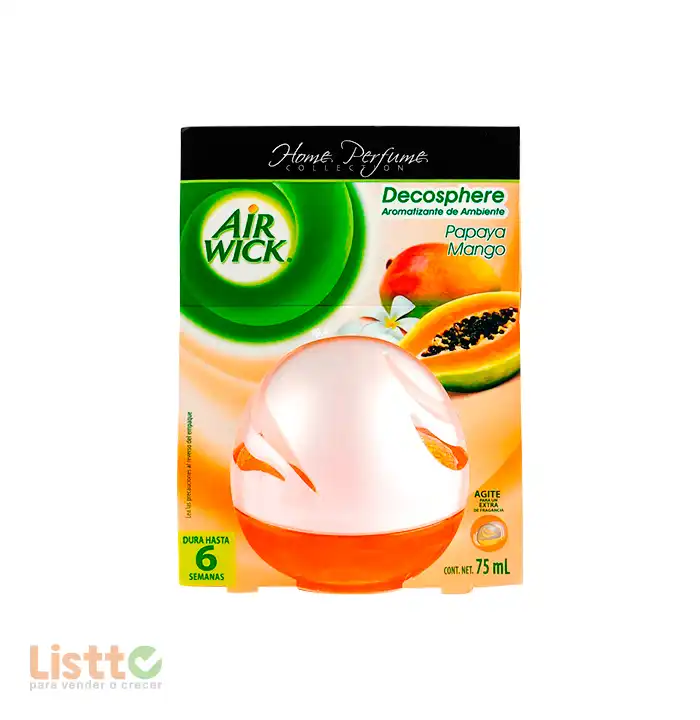 Aromatizante Air Wick Papaya y Mango 75 ml.