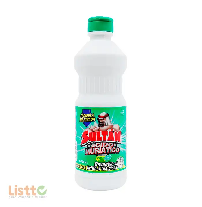 Ácido Muriático Sultán Limón 400 ml.
