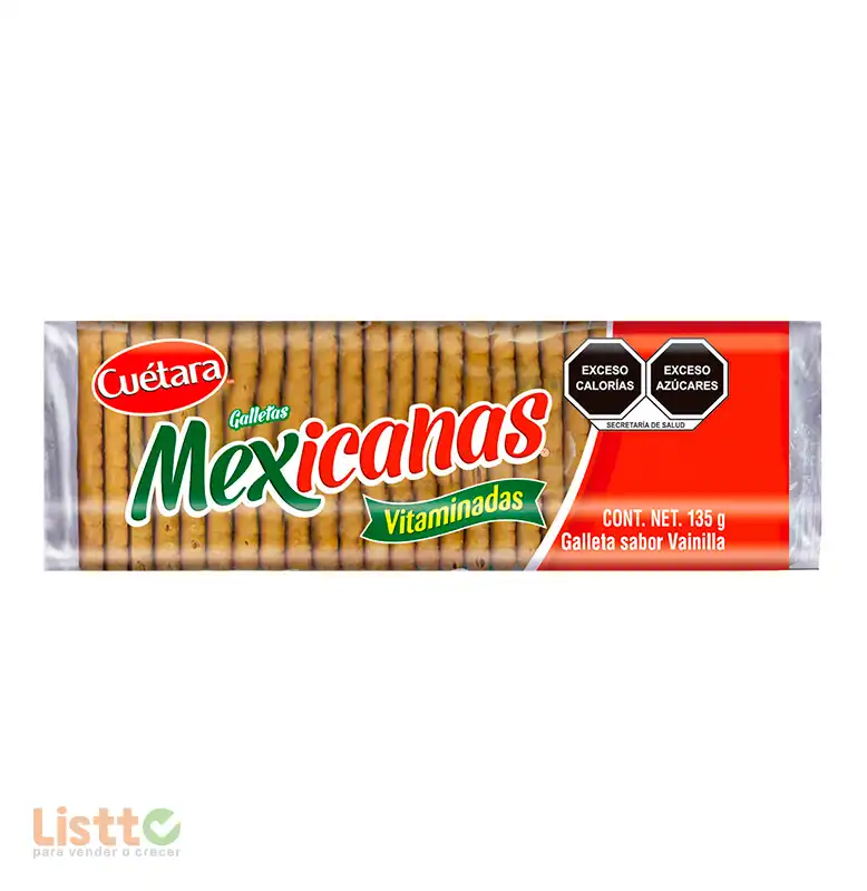 Galletas Cuétara Mexicana Vitaminada 135 gr.