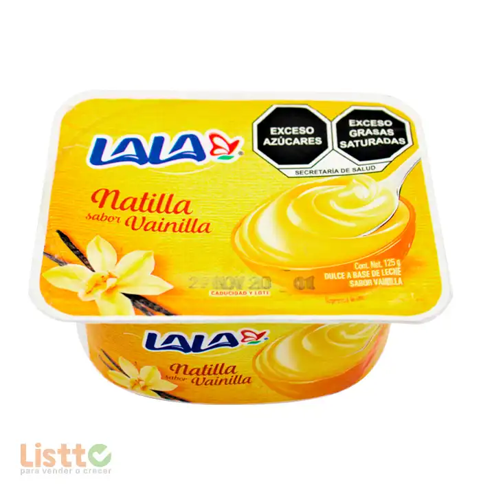 Natilla Lala Vainilla 125 gr.