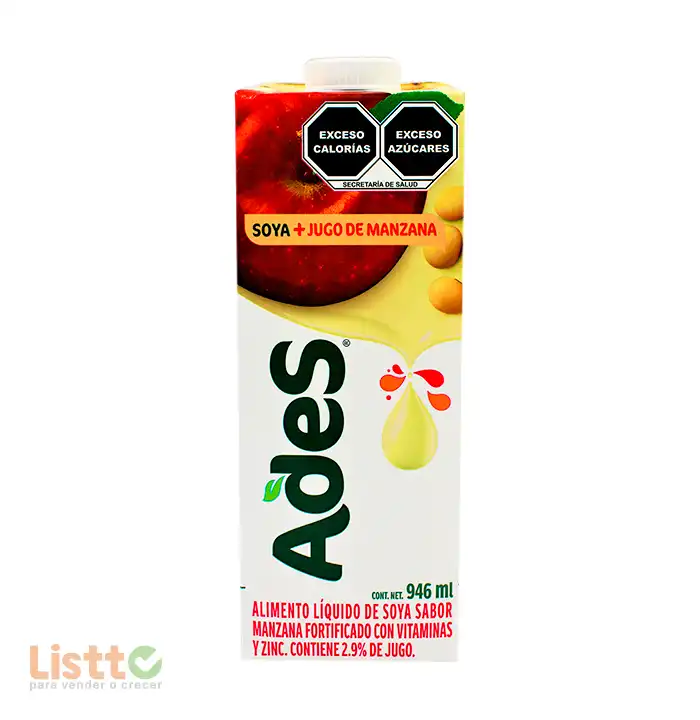 Jugo Ades Manzana 946 ml.