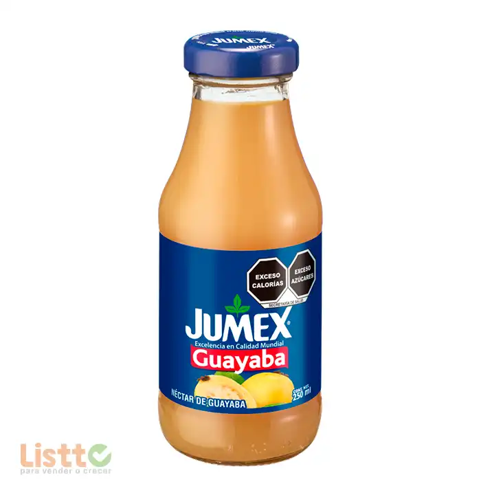Jugo Néctar Jumex Guayaba Botellita 250 ml.