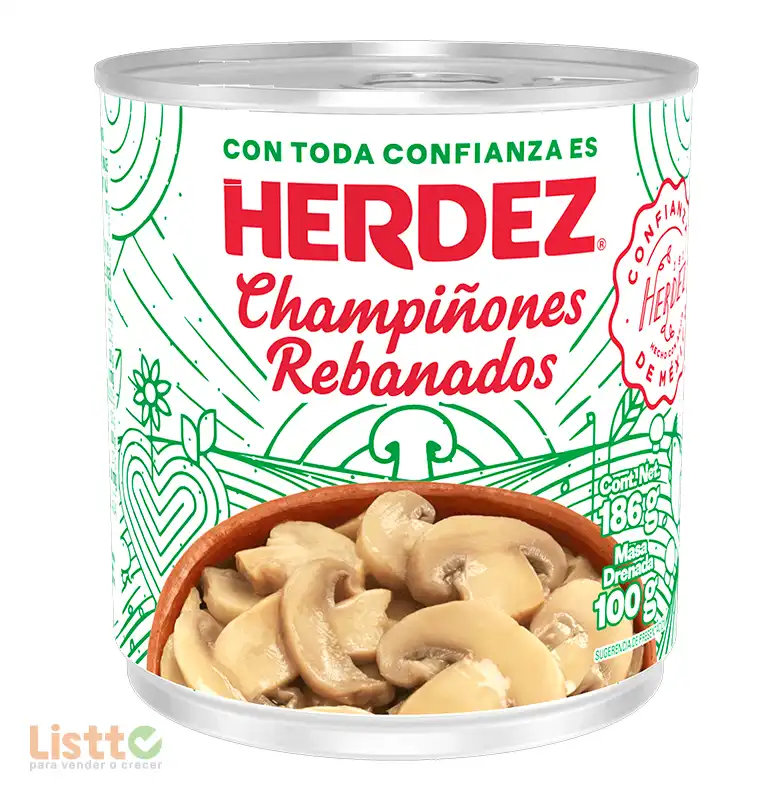 Champiñón Rebanado Herdez 185 gr.