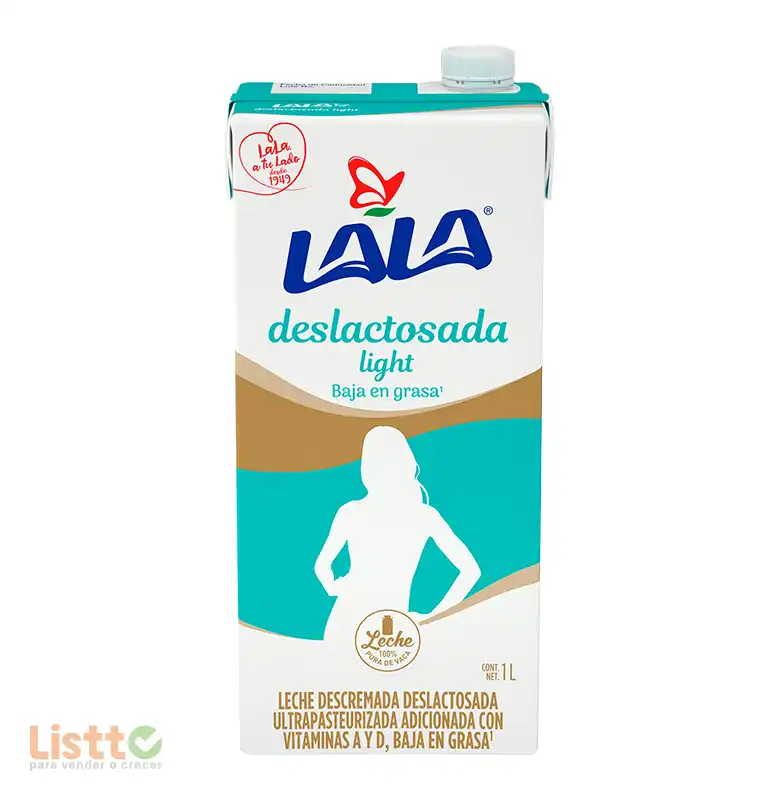 Leche Lala Deslactosada Light 1 lt.