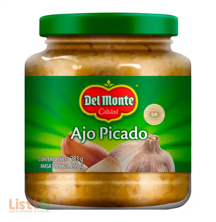 Especia Ajo Picado Del Monte 283 Gr.